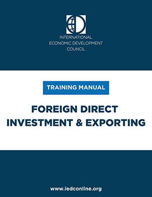 Foreign Direct Investment and Exporting: Training Manual